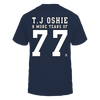 Image of T.J Oshie, 8 More Years of 77 - Printed Back