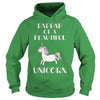 Image of Pappap Funny Unicorn T-Shirt, Cute Halloween Gift