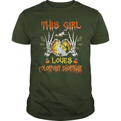 This Girl Loves Colorpoint Shorthair Halloween