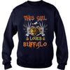 Image of This Girl Loves Buffalo Halloween