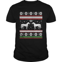 LOVE HORSES CHRISTMAS SWEATER