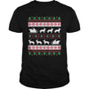 Image of AUSTRALIAN CATTLE DOG SANTA'S REINDEER CHRISTMAS UGLY SWEATER