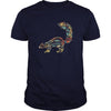 Image of SKUNK Halloween T-shirt Skeleton Skull Vintage Retro