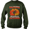 Image of HALLOQUEEN ARE BORN IN OCTOBER T SHIRT