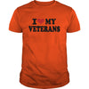 Image of I Love My Veterans - TeeForVeterans