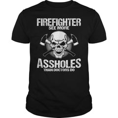 Firefighter see more assholes shirt, hoodie, tank top