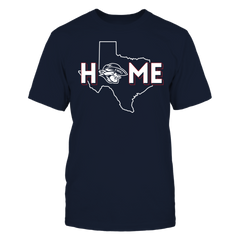 Dallas Baptist Patriots - Home With A State Outline