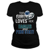 Image of Girl Loves Eagles And Penn State TShirt