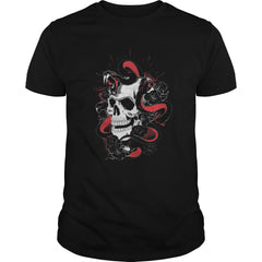 Skull and snakes happy halloween gift Skull and snakes