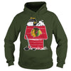 Image of CLe-Ice-hockey-Sleep-Snoopy-Chicago-Blackhawks
