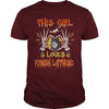 Image of This Girl Loves Finnish Lapphund Halloween