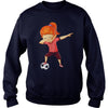 Image of Soccer Shirt for Girls Funny Dabbing Dab Dance Soccer Ball