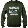 Image of Panthers Just Hate Us T-shirt, Panthers Just Hate Us Hoodies