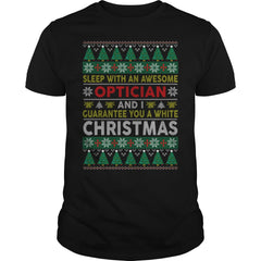 Christmas Job OPTICIAN Ugly Xmas Sweater