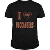 Image of I Love Buccaneers Team TShirt