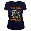 Image of This Girl Loves Gorilla Halloween