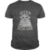 Image of Biter Beware Funny Vampire Halloween Distressed T-Shirt