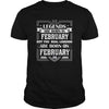 Image of LEGENDS ARE BORN ON FEBRUARY 06 T SHIRT FEBRUARY BIRTHDAY GIFTS