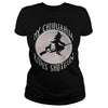 Image of MY CHIHUAHUA RIDES SHOTGUN FUNNY HALLOWEEN SHIRT