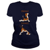 Image of Inhale Exhale Funny Dog Graphic Tee