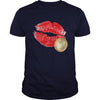 Image of WICKED love heart with tribal curls a little bit nightmare before christmas   Womens TShirts