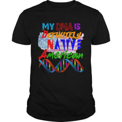 My DNA is  Definitely Native American