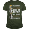 Image of I Will Support Steelers TShirt