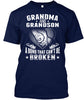 Image of Grandma And Grandson Bond