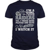Image of yes  im a girl i watch raiders