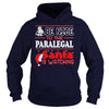 Image of Be Nice To The Paralegal Santa Watching Christmas T Shirt