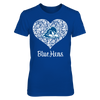 Image of Lace Heart Logo - Delaware Blue Hens