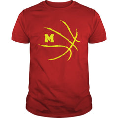 Michigan Wolverines U of M basketball shirt