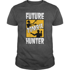 Future Zombie Hunter Funny Halloween T-Shirt
