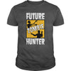 Image of Future Zombie Hunter Funny Halloween T-Shirt
