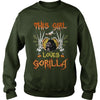 Image of This Girl Loves Gorilla Halloween