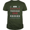 Image of POMERANIAN DAD UGLY CHRISTMAS SWEATER