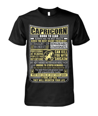 Everything you should know about Capricorn limited edition T-shirts