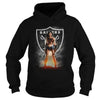 Image of CG-sport-wonder woman-football-Oakland Raiders