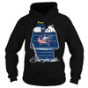 Image of CLe-Ice-hockey-Sleep-Snoopy-Columbus-Blue-Jackets