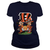 Image of Bengals Mickey Haloween Tshirt, Bengals Mickey Haloween Hoodies