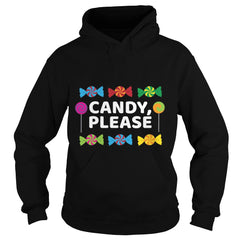 Candy Please Halloween Funny T-Shirt