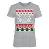Image of Atlanta hawks - Awesome christmas sweater for fa T-Shirt