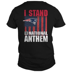 i stand for the national anthem  patriots