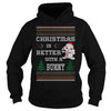 Image of Christmas Is Better With A Bunny Ugly Sweater T Shirt