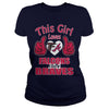 Image of Girl Loves Falcons And Braves TShirt