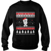 Image of OLD ENGLISH SHEEPDOG CHRISTMAS SWEATER