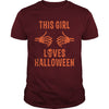 Image of THIS GIRL LOVES HALLOWEEN T-SHIRT
