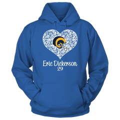 Los Angeles Rams - Dickerson - Lace Heart Logo