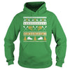 Image of Lacrosse Christmas Shirt  Womens VNeck TriBlend TShirt