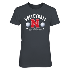 University Nebraska Volleyball - Officially Licensed Cornhusker Shirts for Women